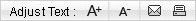 Adjust Text Size