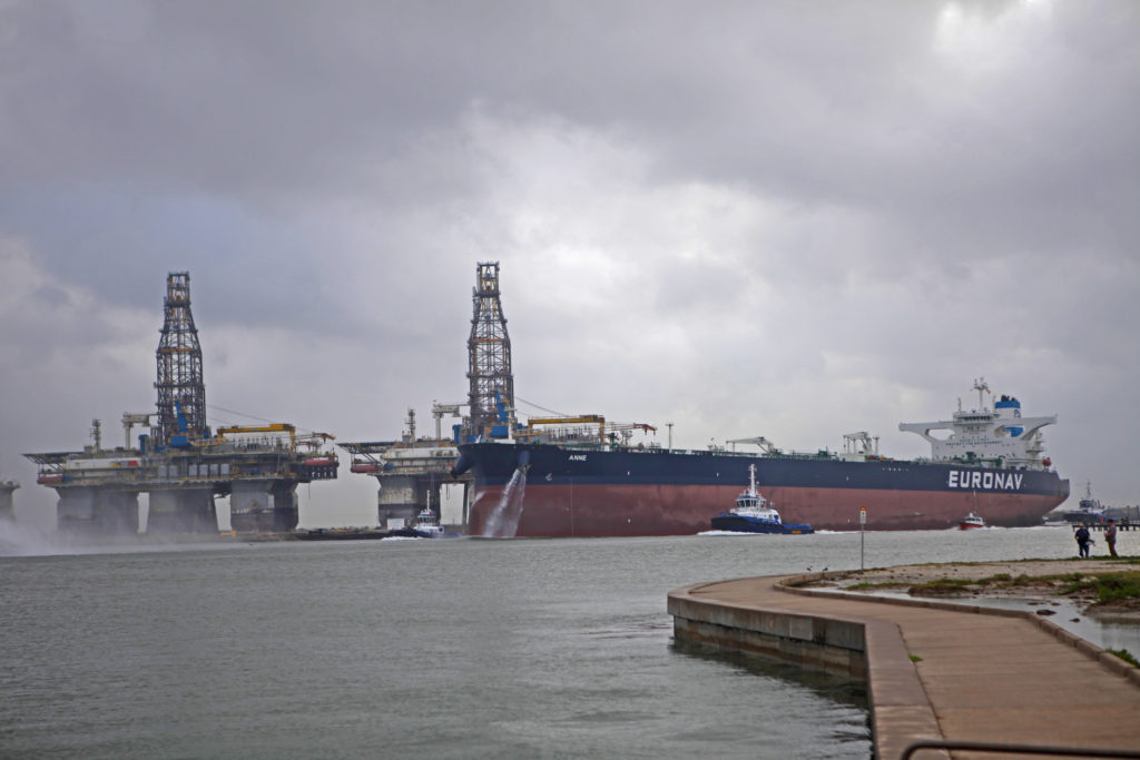 Press Release Port Corpus Christi, Oxy Ingleside Energy Center Receive Very Large Crude Carrier